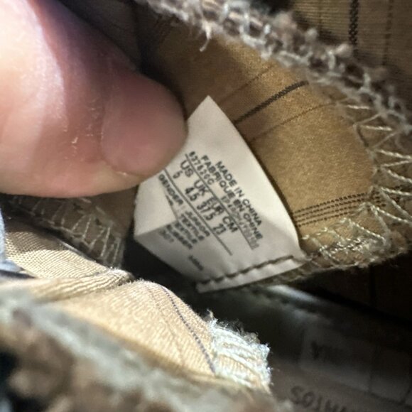 Converse X John Varvatos Camp Double Zipper Distressed Hi Top Sneakers M 5 W6.5 - Picture 9 of 10